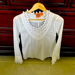 Size 4 Tory Burch Long Sleeve Top